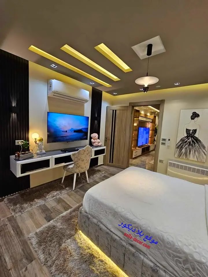 ديكورات اسقف غرف نوم اطفال